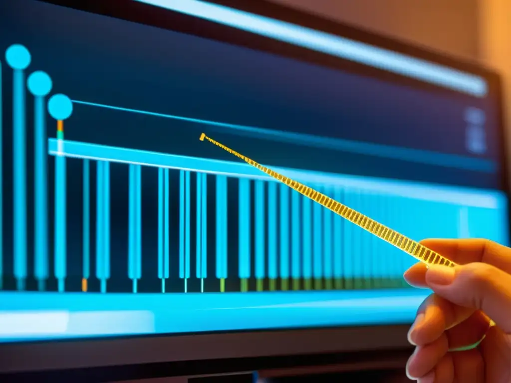 Avanzada tecnología de secuenciación genómica analizando un ADN en alta resolución, en el estudio y tratamiento de enfermedades autoinmunes