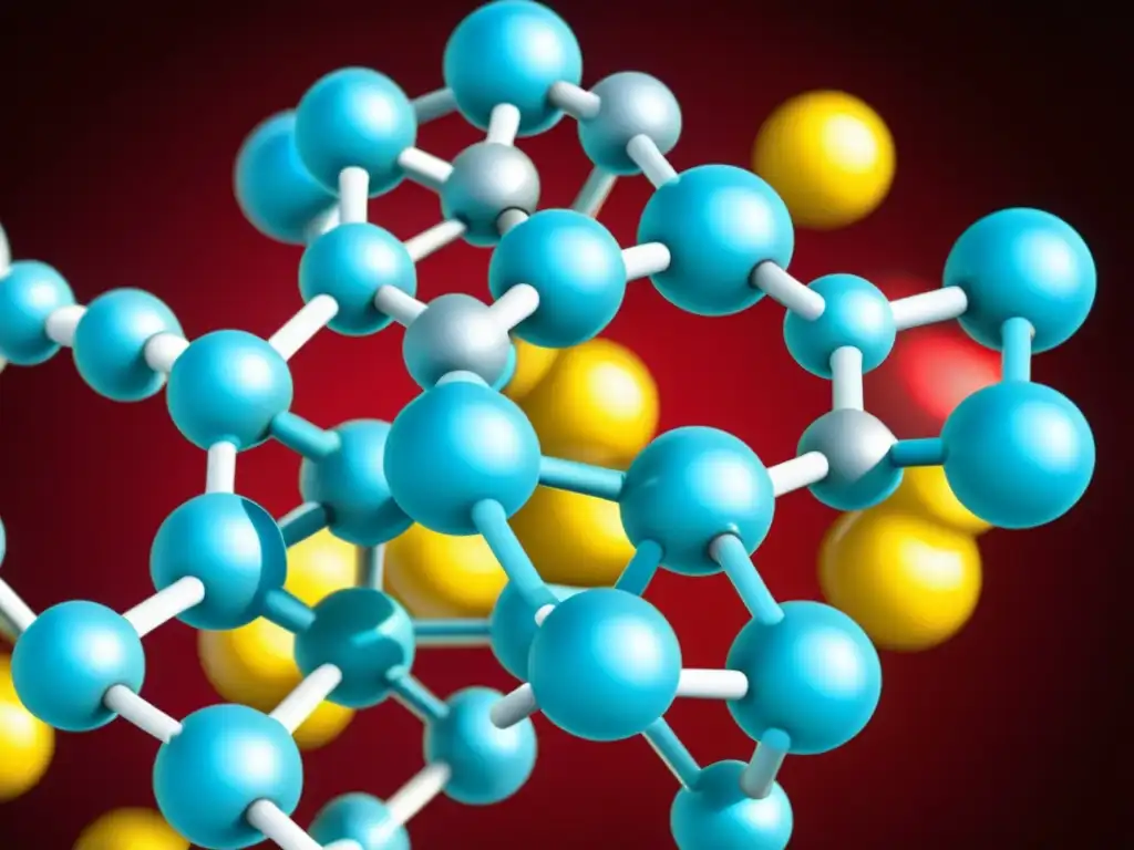 Detalle de la compleja estructura molecular de los Betaglucanos, resaltando su naturaleza única y beneficios de los suplementos con Betaglucanos