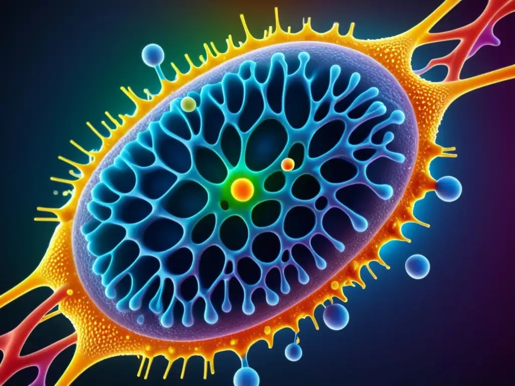 Receptor genético: Identificación de patógenos a nivel celular Detalle de receptor genético en membrana celular, interactuando con patógeno