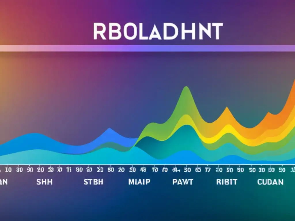 Detalle ultrapreciso de un gráfico de ritmos biológicos sistema inmunológico, en un fondo moderno y vibrante