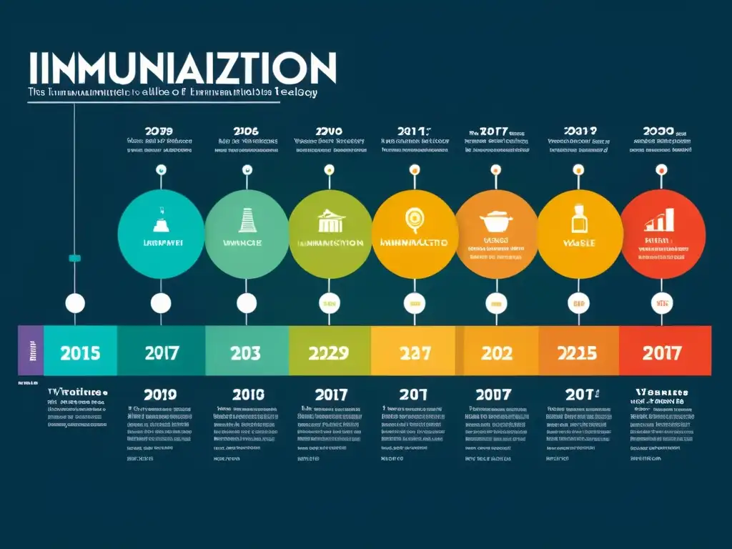 Detalle vibrante de la evolución histórica de la inmunización, desde métodos primitivos hasta tecnología moderna