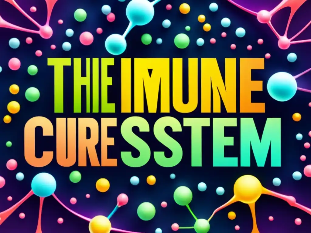 Un diseño moderno y colorido destaca en la portada del libro 'The Immune System Cure