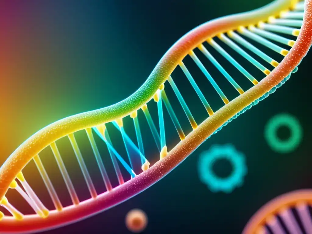 Interacción de factores ambientales con el ADN, destacando la complejidad de la modificación genética para sistema inmunológico